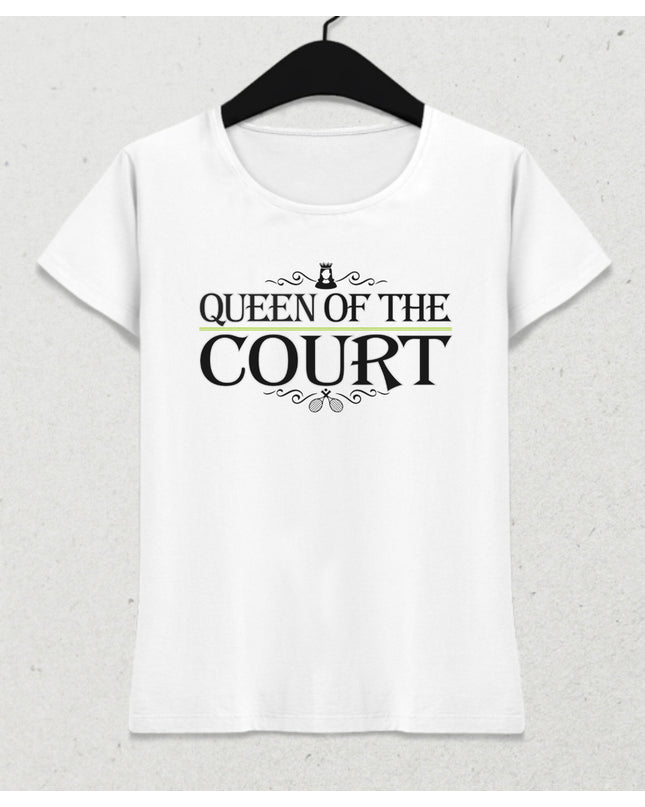 Queen of the court kadın tişört - basmatik.com