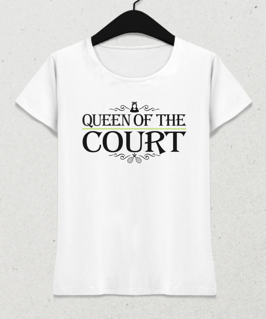Queen of the court kadın tişört - basmatik.com