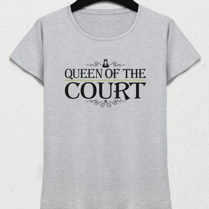 Queen of the court kadın tişört - basmatik.com