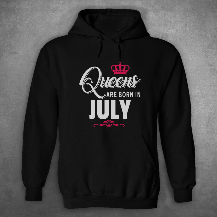 Queens siyah doğum günü sweatshirt - basmatik.com