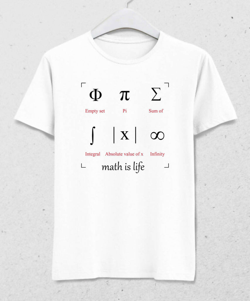 Math is Life Men's T-Shirt