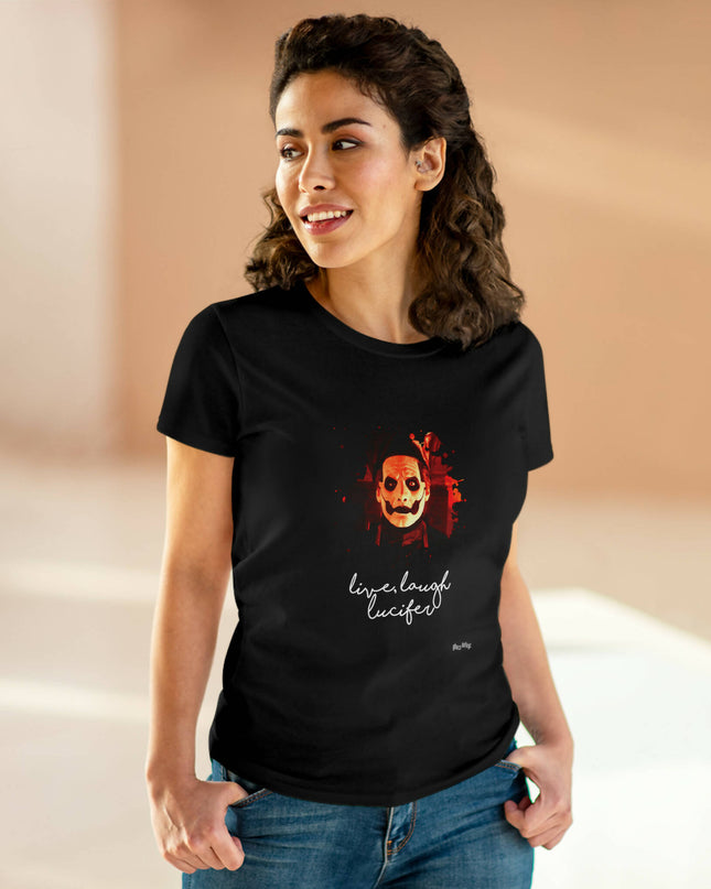 Live Laugh Lucifer Papa Emeritus IV Kadın Tişört