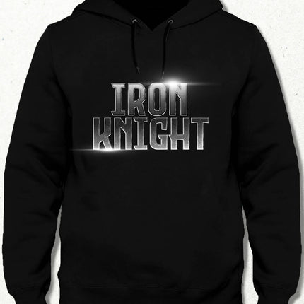 Iron Knight Kapüşonlu Sweatshirt - basmatik.com