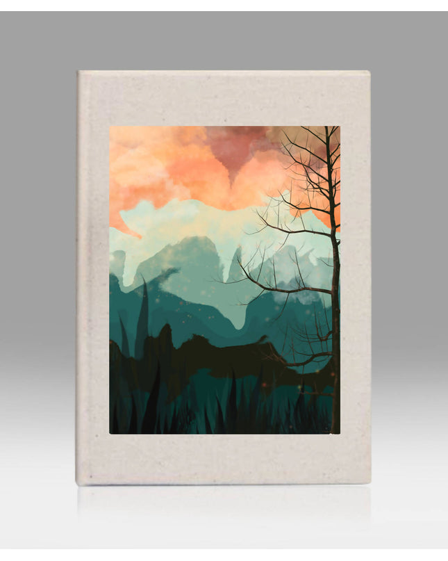 Nature Loop Kanvas Defter