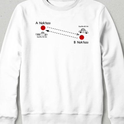 Sweatshirt Between Points A and B