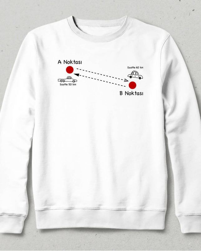 Sweatshirt Between Points A and B