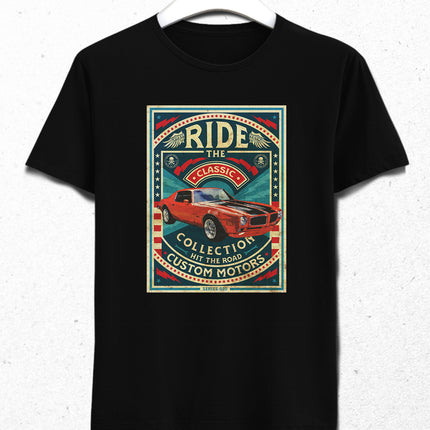 Ride to classic tişört - basmatik.com