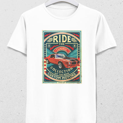 Ride to classic tişört - basmatik.com