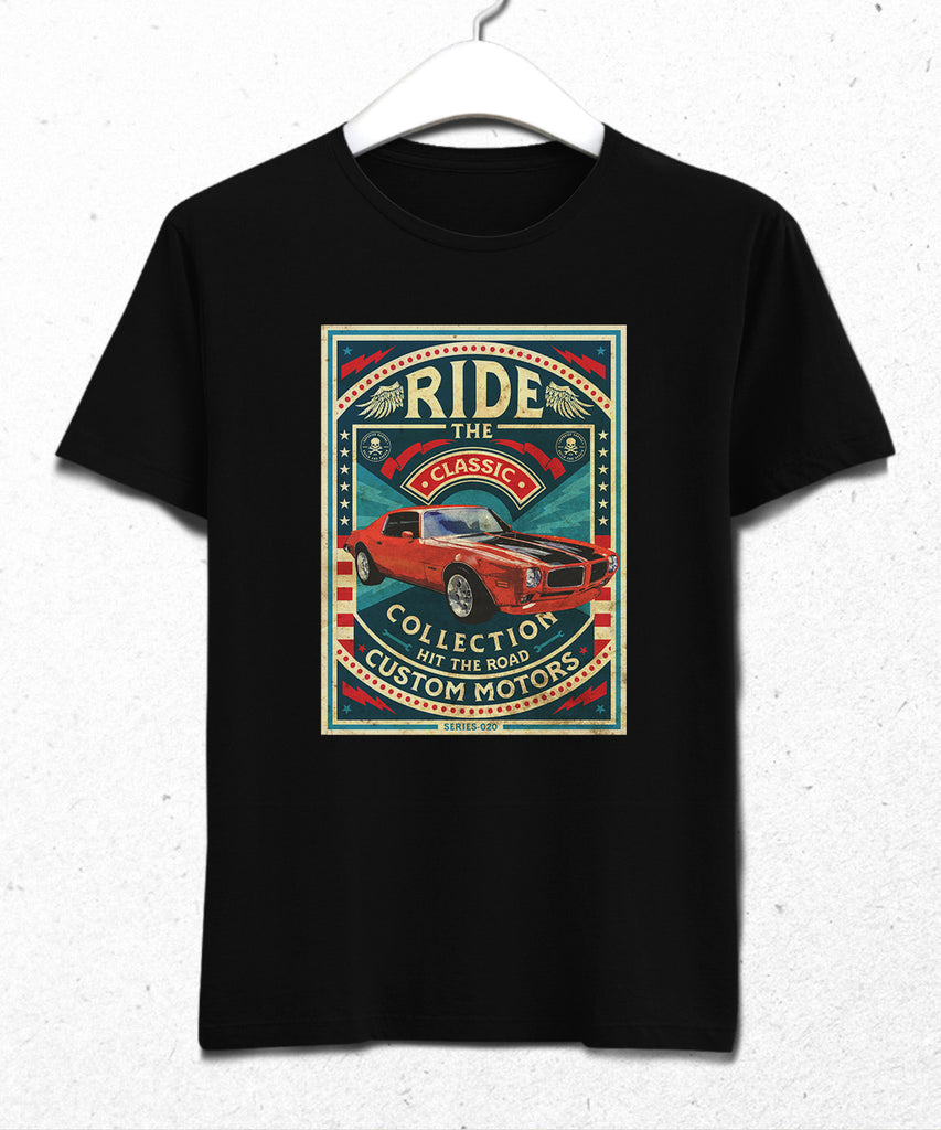 Ride to classic tişört - basmatik.com