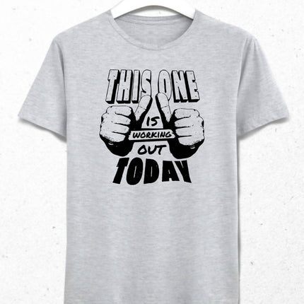 Today Erkek Gri Tişört - basmatik.com