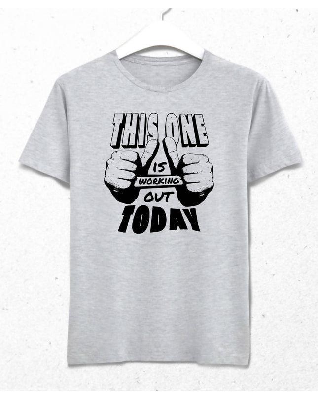 Today Erkek Gri Tişört - basmatik.com