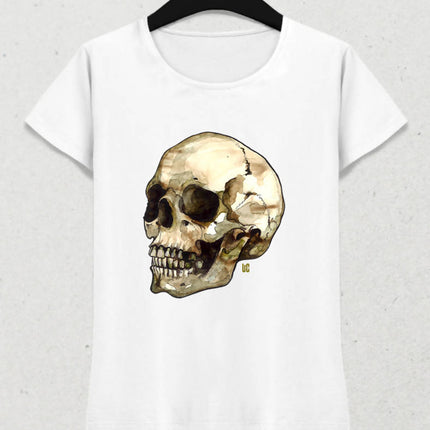 Skull / Kadın Tshirt - basmatik.com