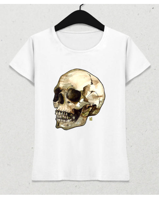 Skull / Kadın Tshirt - basmatik.com