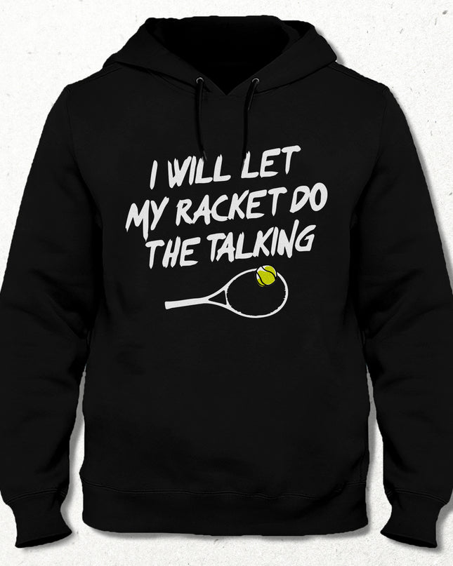 Racket talking kapşonlu - basmatik.com