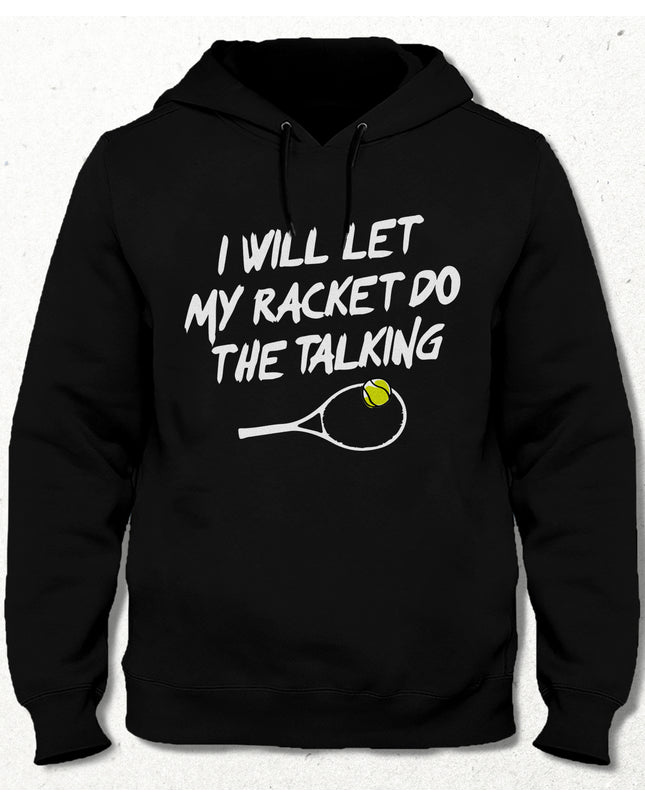 Racket talking kapşonlu - basmatik.com