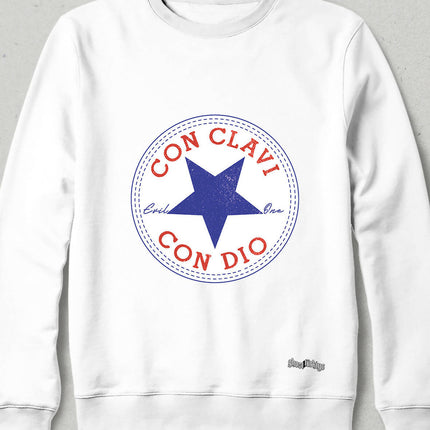 Con Clavi Con Dio Sweatshirt