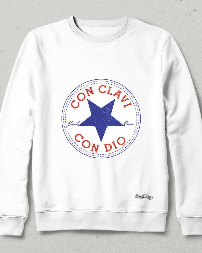 Con Clavi Con Dio Sweatshirt - basmatik.com