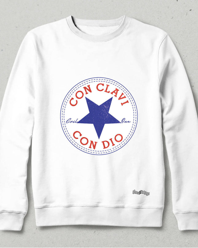 Con Clavi Con Dio Sweatshirt