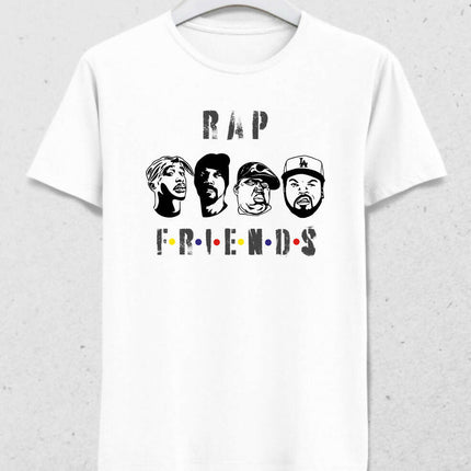 Rap Friends Erkek Tişört - basmatik.com