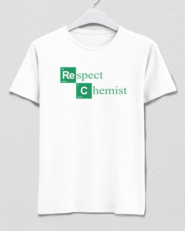 Respect kimyager erkek tişört - basmatik.com