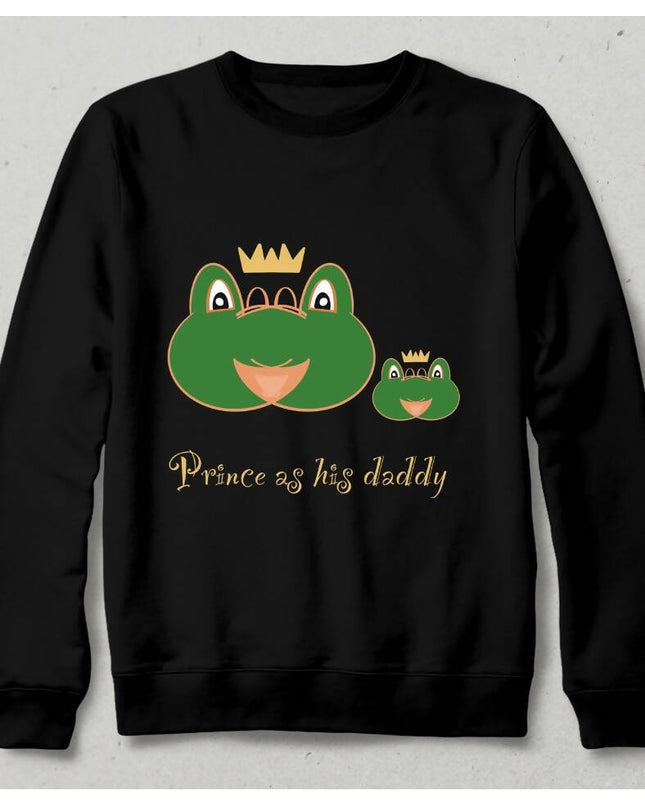 Prince Frog Like His Father Sweatshirt 