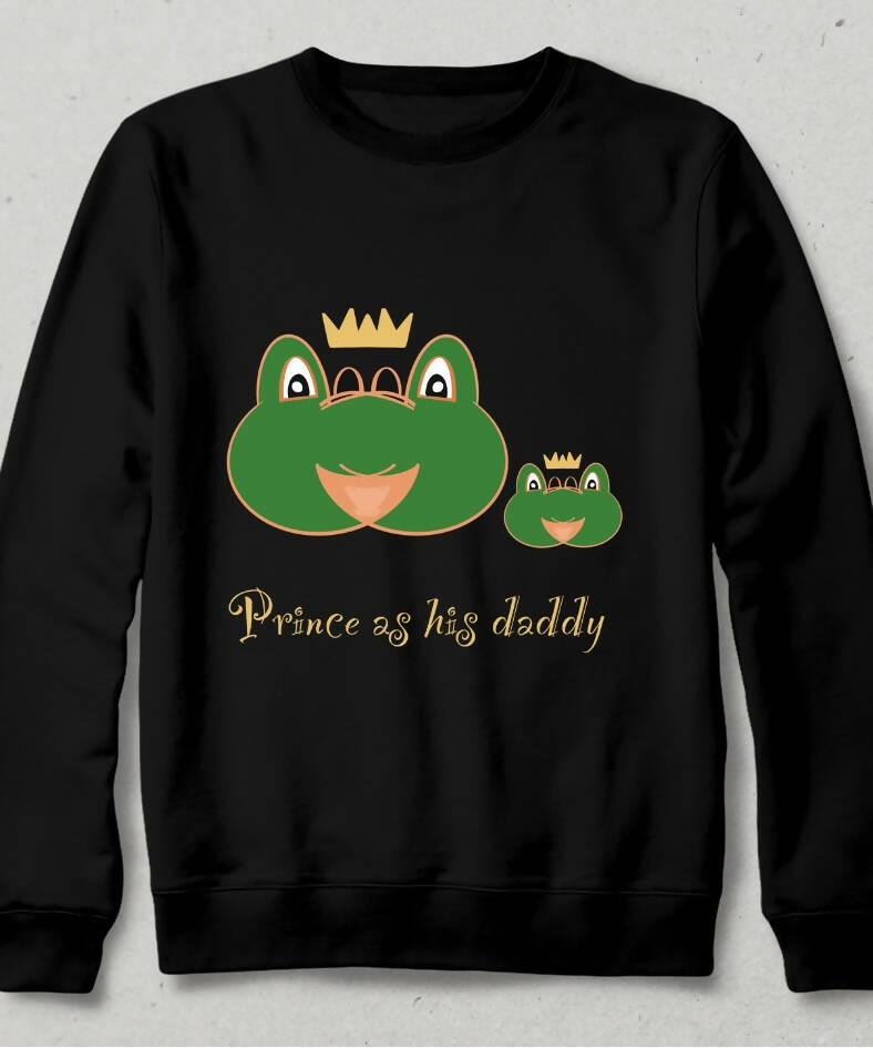 Prince Frog Like His Father Sweatshirt 