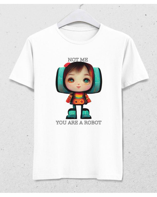 Robot girl tişört