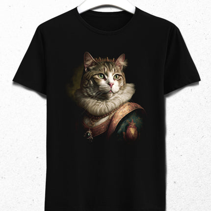 Rönesans tekir kedi tişört - basmatik.com