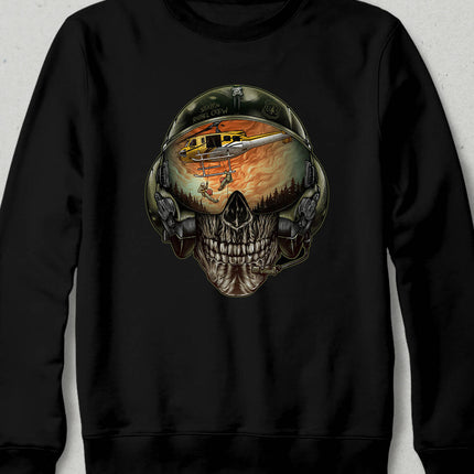 Skull Pilot Sweatshirt