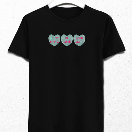 Valentine's IV, Heart Slogan Men's T-Shirt