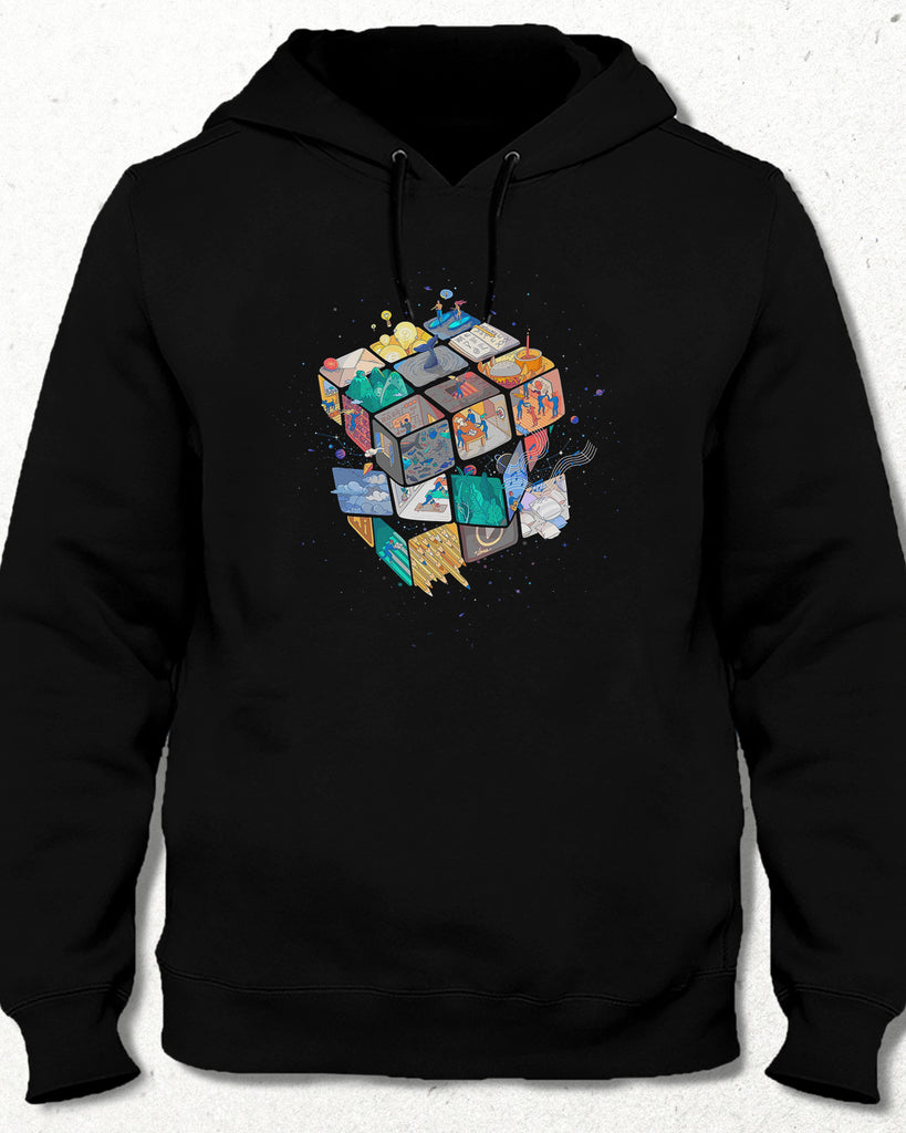 Rubik's cube hoodie 