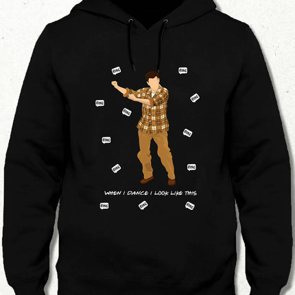 Friends Chandler Bing Dance Black Sweatshirt