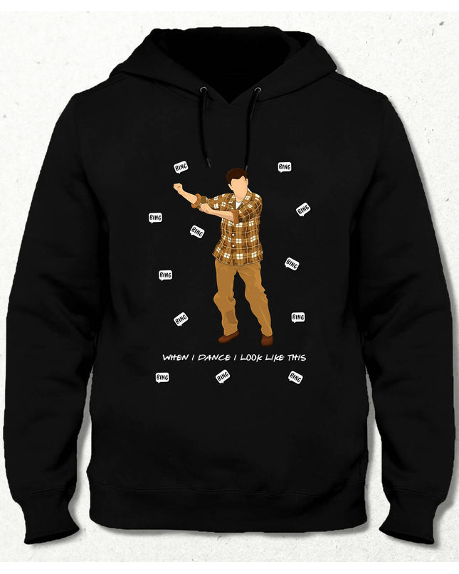 Friends Chandler Bing Dance Black Sweatshirt