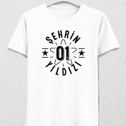 Şehrin yıldızı 01 Adana tişört - basmatik.com