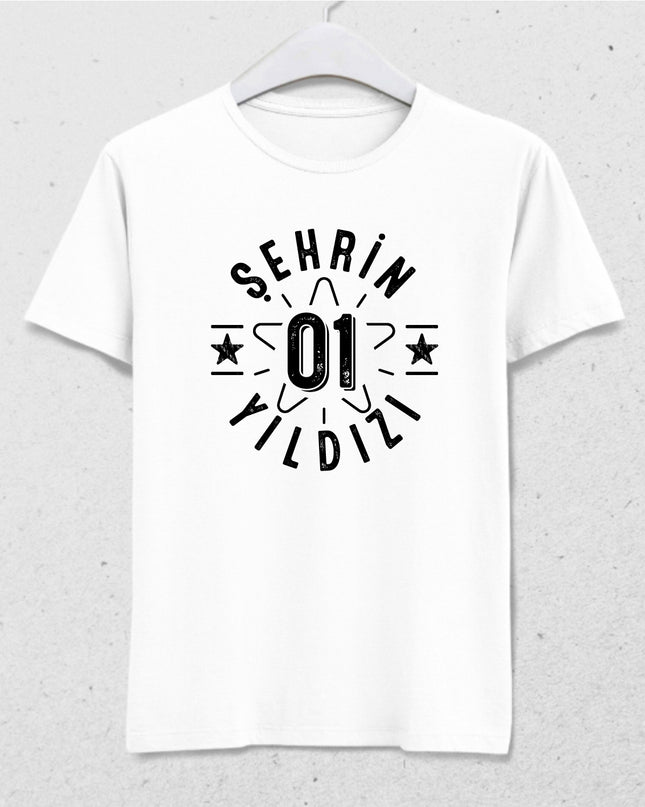 Şehrin yıldızı 01 Adana tişört - basmatik.com
