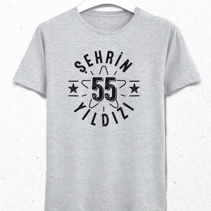 Şehrin yıldızı 55 Samsun tişört - basmatik.com