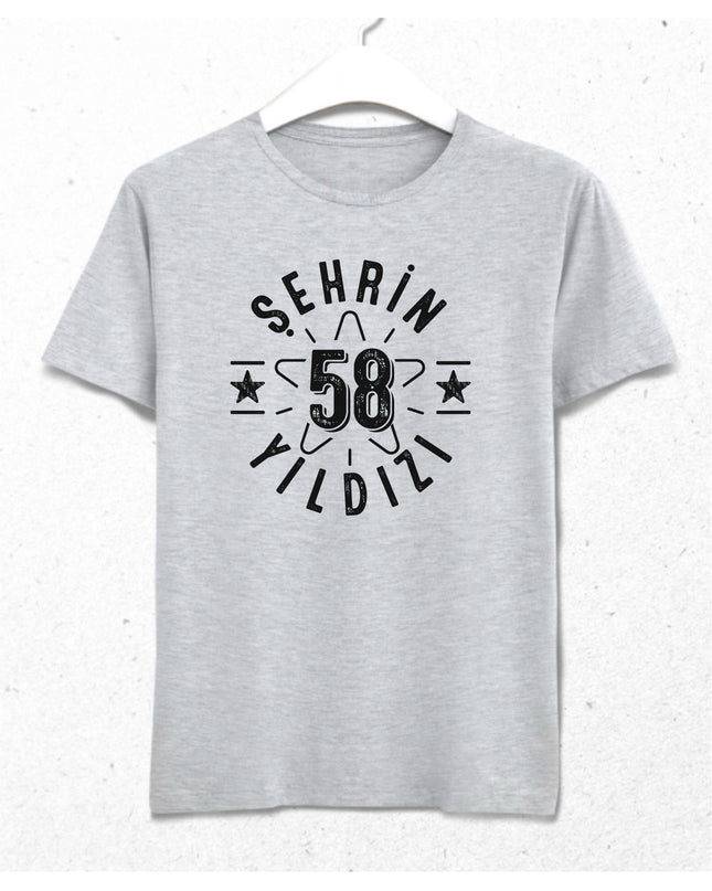 Şehrin yıldızı 58 Sivas tişört - basmatik.com