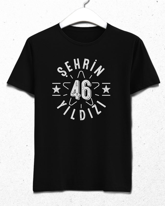 Şehrin yıldızı 46 Kahramanmaraş tişört - basmatik.com