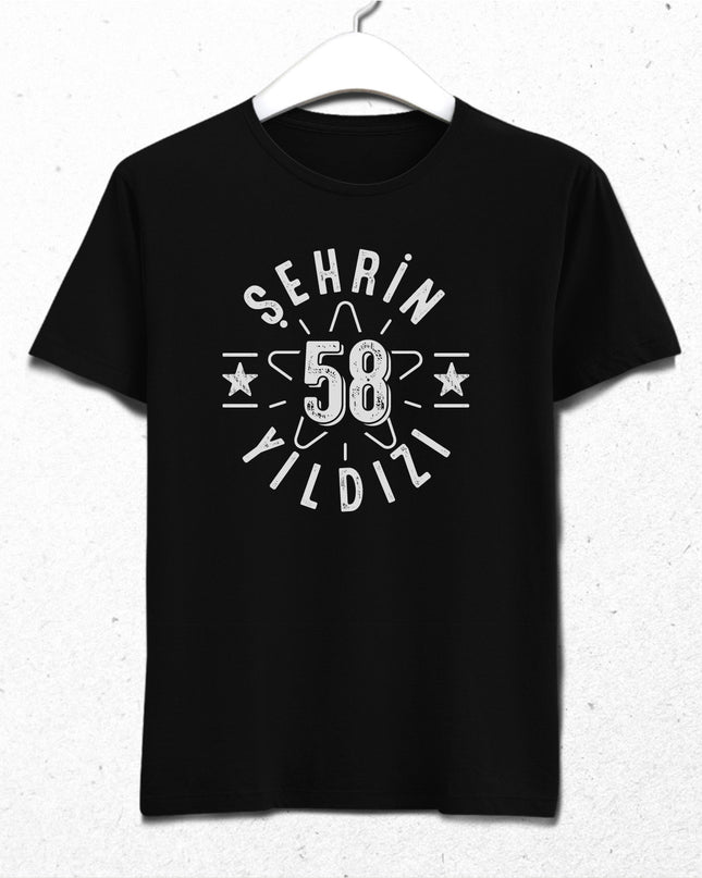 Şehrin yıldızı 58 Sivas tişört - basmatik.com