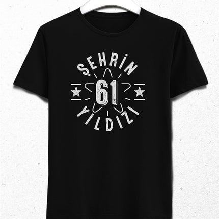 Şehrin yıldızı 61 Trabzon tişört - basmatik.com
