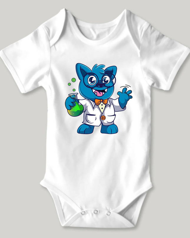 Science Cat Baby Bodysuit