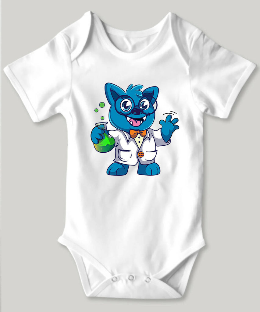 Science Cat Baby Bodysuit