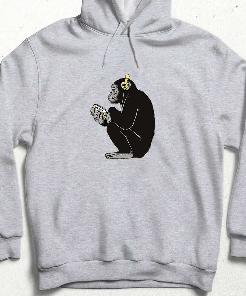Musical Monkey Kapüşonlu Sweatshirt