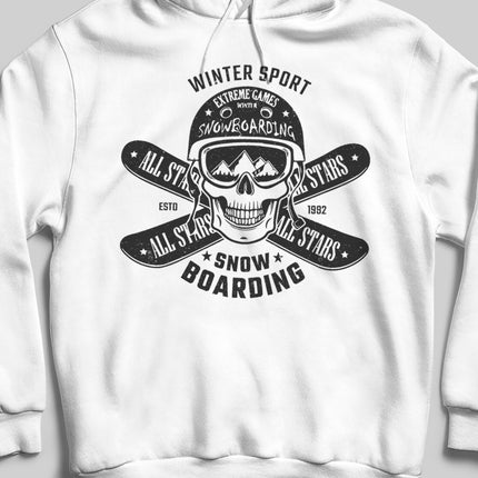 Skull board kapşonlu - basmatik.com