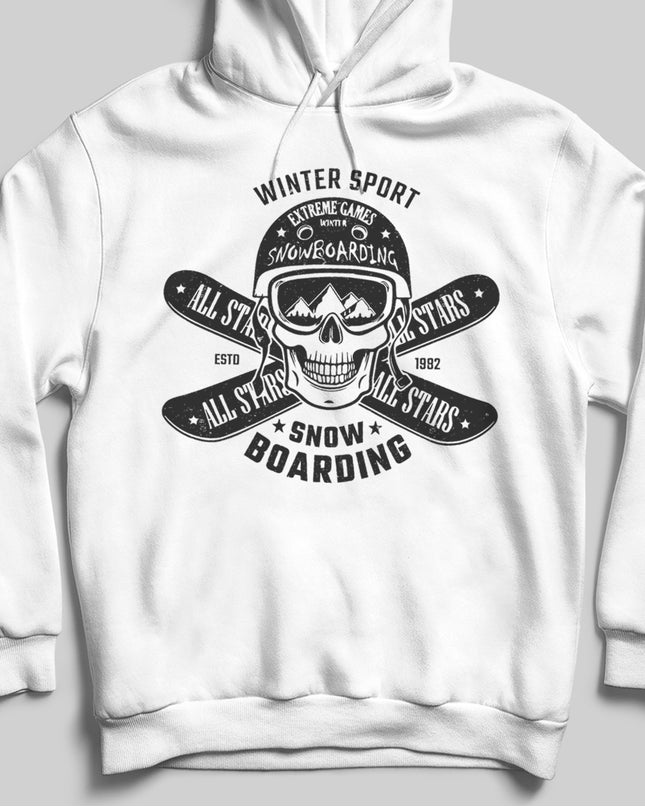 Skull board kapşonlu - basmatik.com