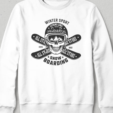 Skull board sweatshirt - basmatik.com