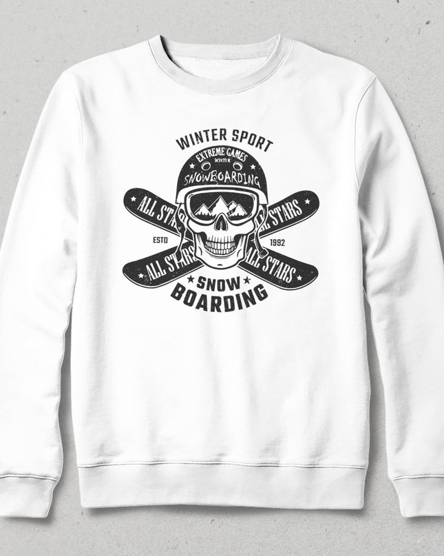 Skull board sweatshirt - basmatik.com