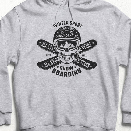 Skull board kapşonlu - basmatik.com