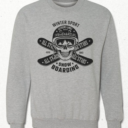 Skull board sweatshirt - basmatik.com