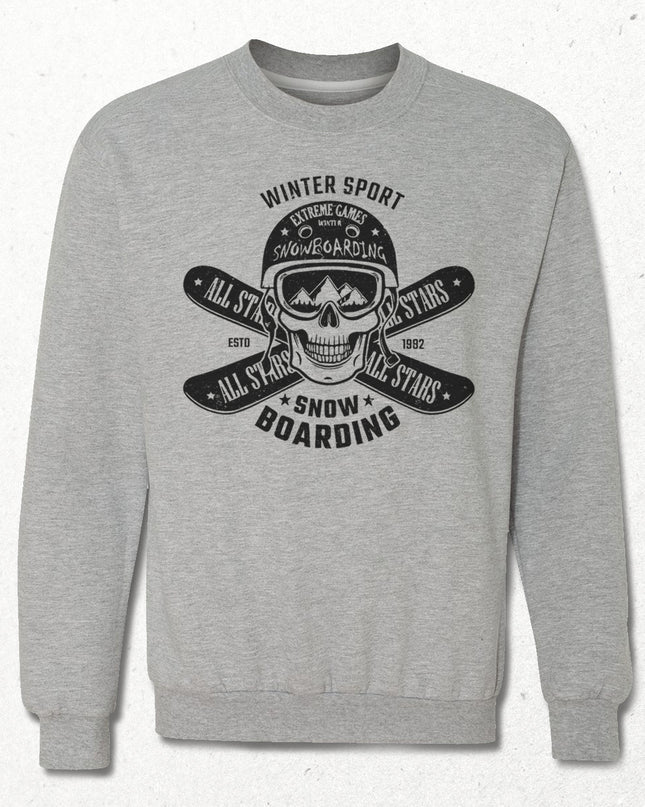 Skull board sweatshirt - basmatik.com